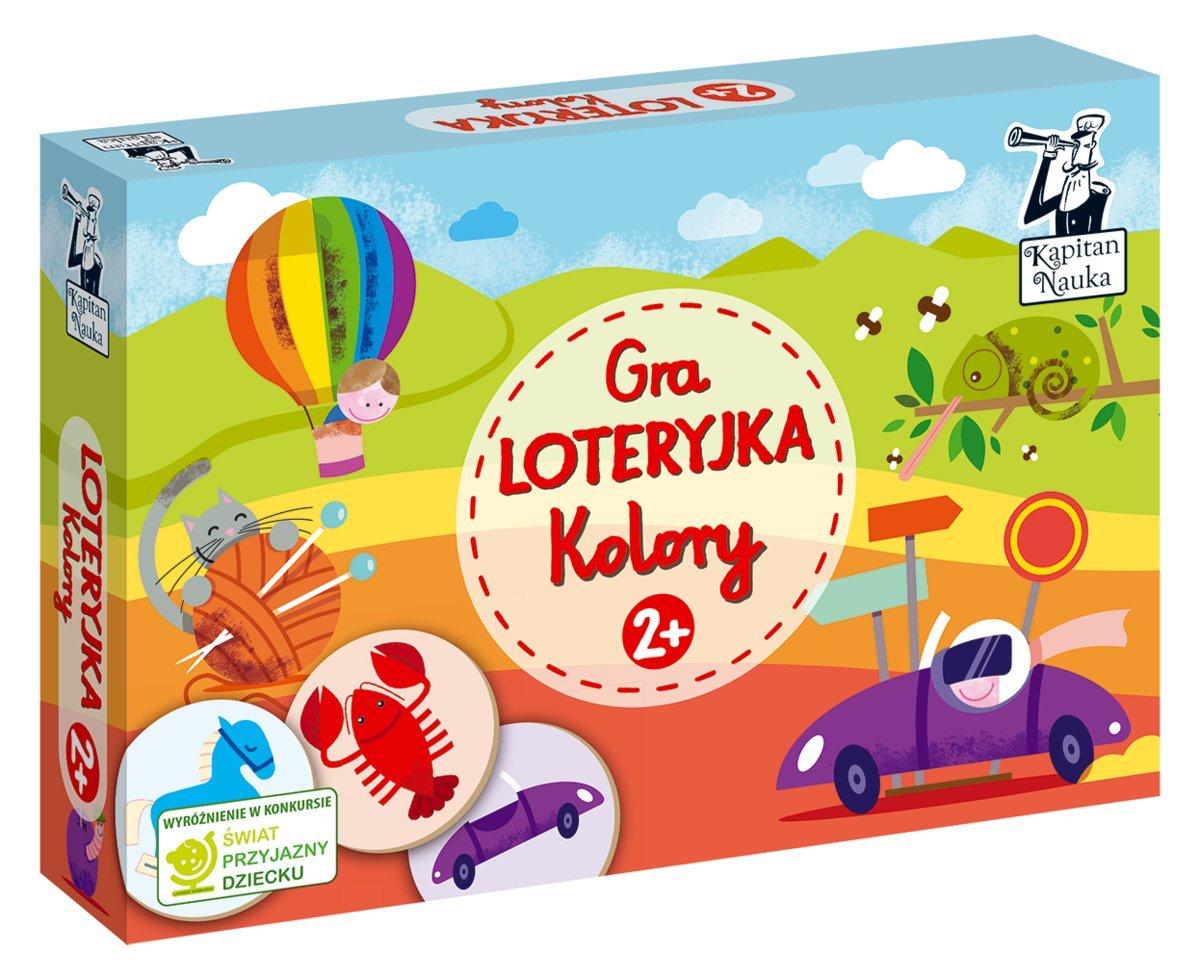 Kapitan Nauka Loteryjka gra z kolorami